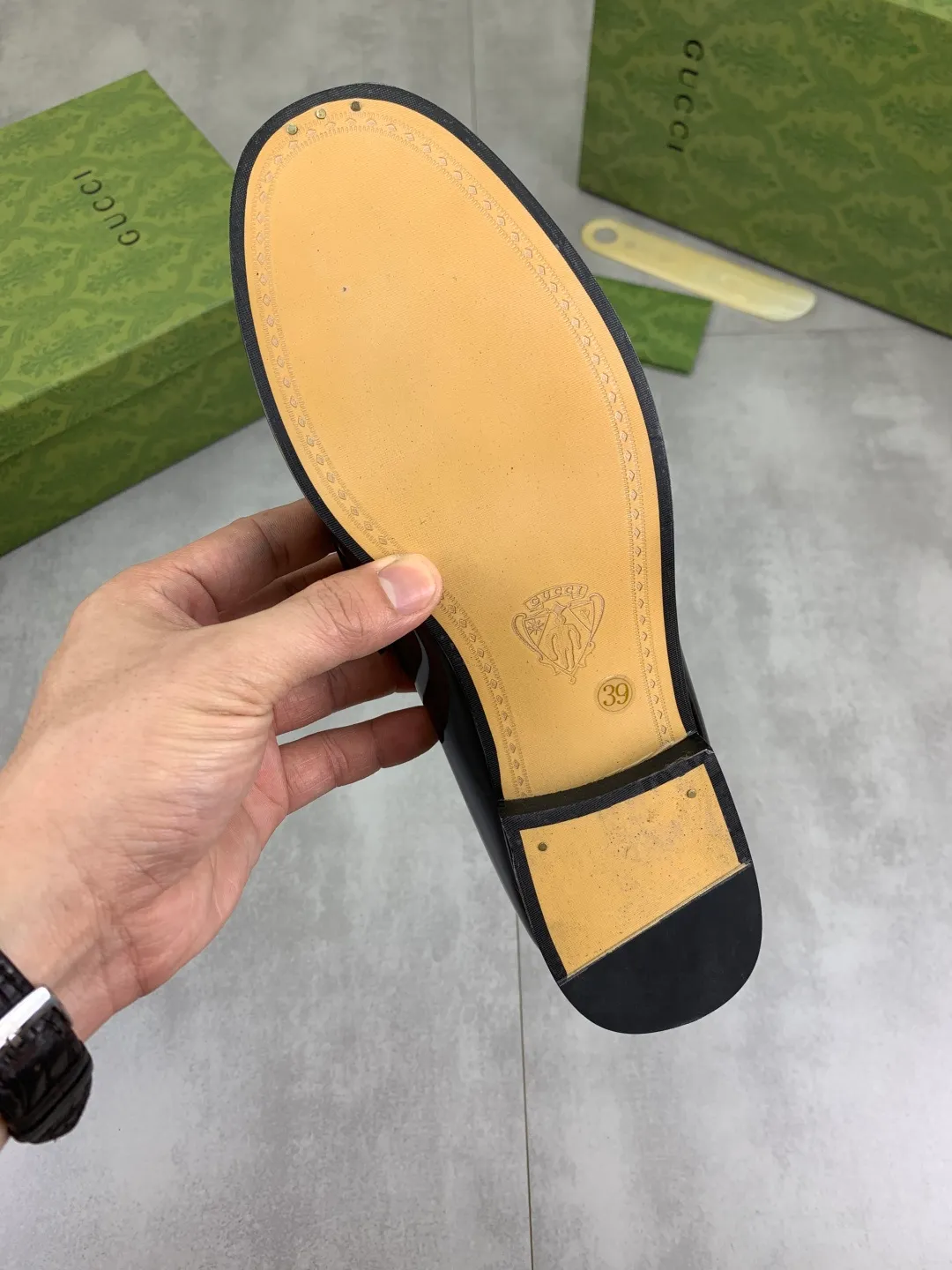Men's men's shoes 💰P540 [New style] Water dyed cowhide 💰💎💎💎 [Gucci] Gucci high-end men's formal business leather shoes, original order 1:1! Original imported high-end washed calfskin, original metal buckle, imported first-layer cowhide lining for feet, original outsole, men's shoe size: 38-45, multiple colors available